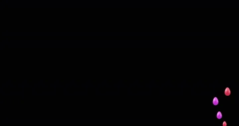 Abstract easter eggs motion background Video stock 86918830