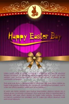 Abstract of Easter Stock Illustration