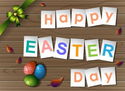 Abstract of Easter Illustrazione stock