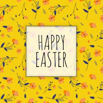Abstract Easter Template Background  Illustration Stock Illustration