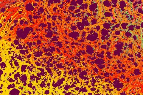 Abstract ebru marbling texture background design. 스톡 일러스트