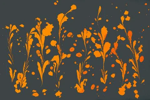 Abstract ebru marbling texture background design. Stock Photos