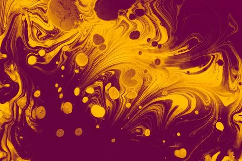Abstract ebru marbling texture background design. Stock Photos
