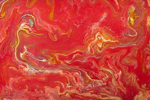 Abstract ebru marbling texture background design. Stock Photos