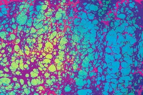 Abstract ebru marbling texture background design. Stock Photos