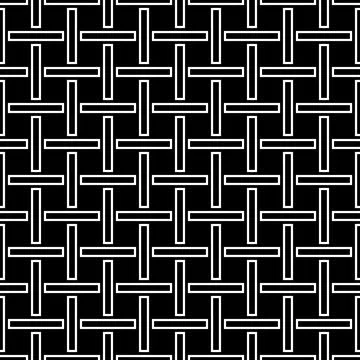Abstract editable seamless geometric pattern of rectangles and squares of dif Stockillustratie
