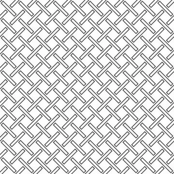 Abstract editable seamless geometric pattern of rectangles and squares of dif Stockillustratie
