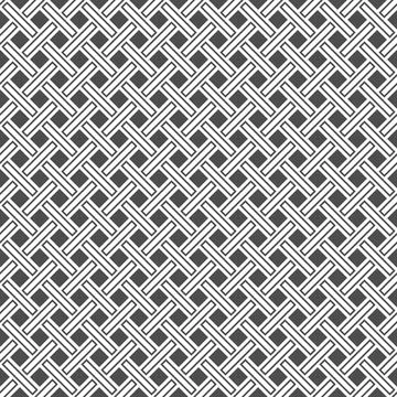 Abstract editable seamless geometric pattern of rectangles and squares of dif Stock Illustration