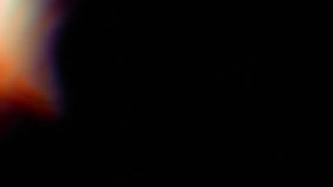 Abstract effect of blurry white light moving on the up-corner of a blur Stock Footage 265127571
