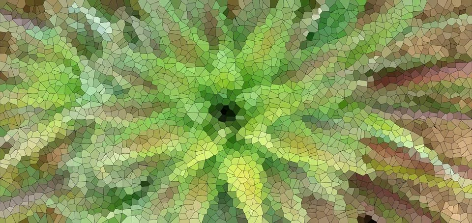 Abstract effect green tones background. Photo of pineapple leaves. Stock Illustration