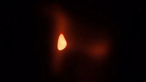 Abstract effect of the sun moving on a black sky Stock Footage 180957841