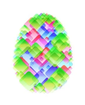 Abstract egg 스톡 일러스트