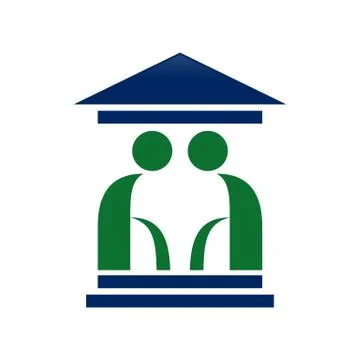 Abstract Elder House Symbol Stock Illustration