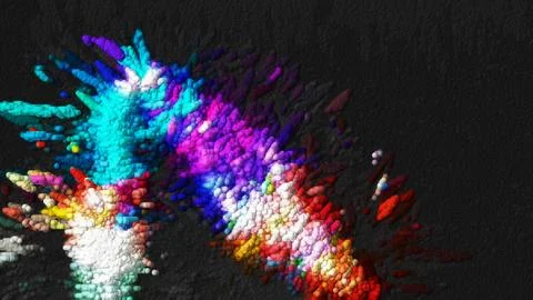 Abstract Electric Background Digital Rendering Illustrazione stock