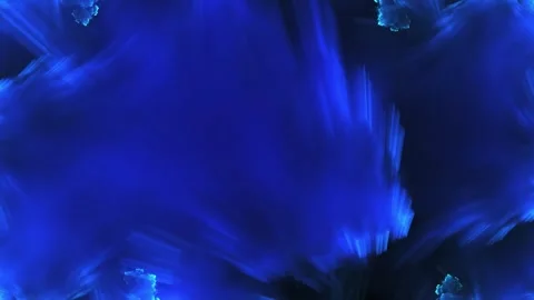 Abstract Electric Blue Flowing Light Waves and Glowing Energy Background 스톡 동영상 345949723