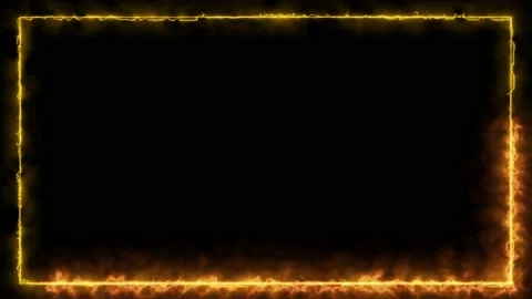 Abstract electrical arcs frame background Stock Footage 138300575