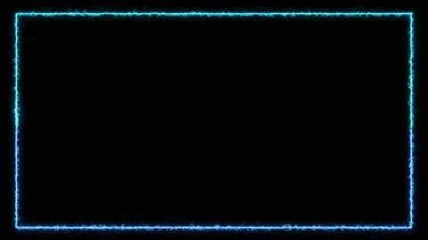 Abstract electrical arcs frame background Stock-Footage 138300601