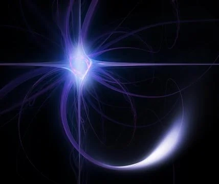 Abstract electricity Illustrazione stock