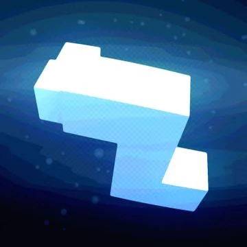 Abstract - Electrion Illustrazione stock