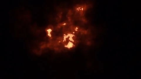 Abstract electromagnetic storm, solar flare Stock Footage 180945403