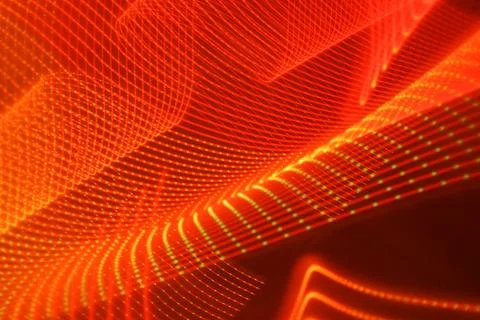 Abstract electromagnetic waves background Stock Illustration