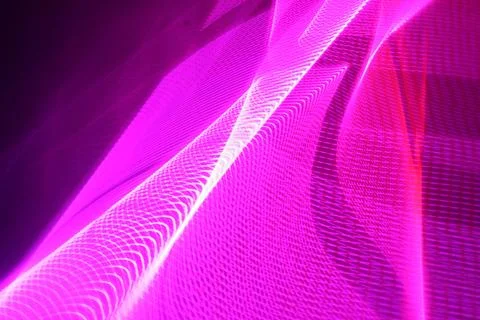 Abstract electromagnetic waves background Stock Illustration