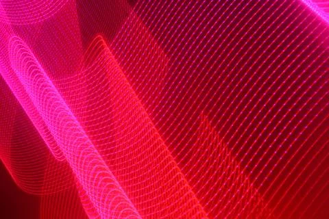 Abstract electromagnetic waves background Stock Illustration