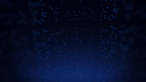Abstract electronic blue circuit board background. Artificial intelligence Stock Footage 125562556