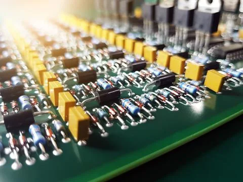 Abstract of electronic industrial Stock Photos