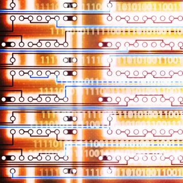 Abstract electronics backgrounds for your design Stock Illustration