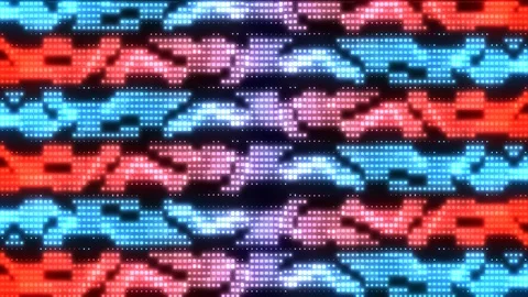 Abstract Electronics Pixels Sliding Background Loop Stock Footage 100470056