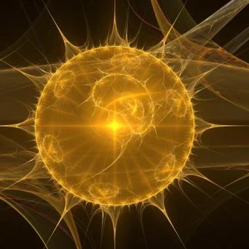 Abstract elegance background. Black - orange palette. Stock Illustration