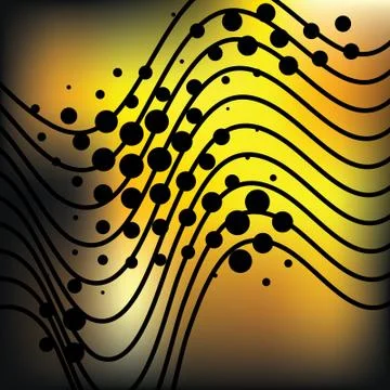 Abstract elegance background with dots Illustrazione stock