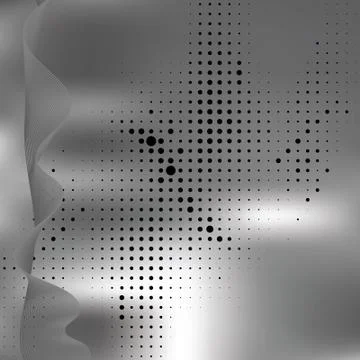 Abstract elegance background with dots Stock Illustration