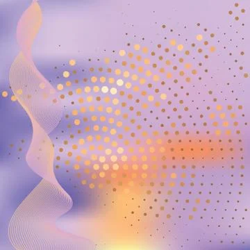 Abstract elegance background with dots Stock Illustration