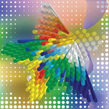 Abstract elegance background with dots Stock Illustration