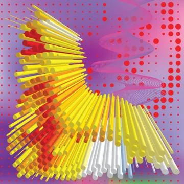 Abstract elegance background with dots Stock Illustration