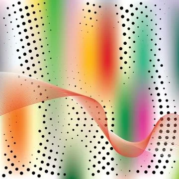 Abstract elegance background with dots Stock Illustration