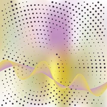 Abstract elegance background with dots Stock Illustration