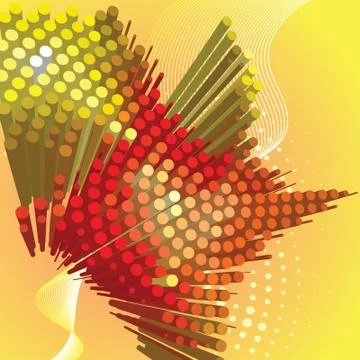 Abstract elegance background with dots Stock Illustration