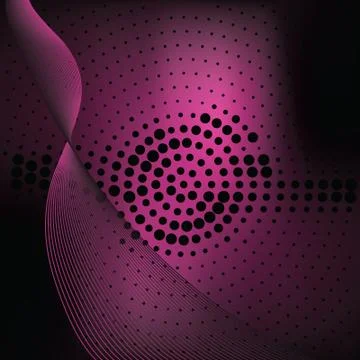 Abstract elegance background with dots Illustrazione stock