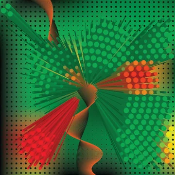 Abstract elegance background with dots Illustrazione stock