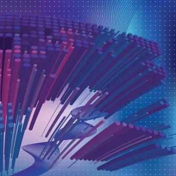 Abstract elegance background with dots Illustrazione stock