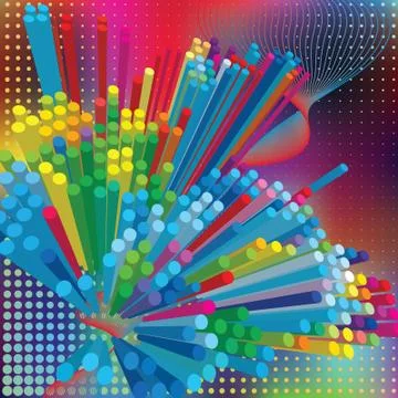 Abstract elegance background with dots Stock Illustration