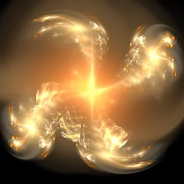 Abstract elegance background. Orange - black palette. Stock Illustration