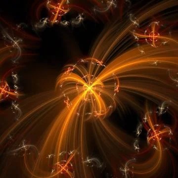 Abstract elegance background. Orange - black palette. Stock Illustration