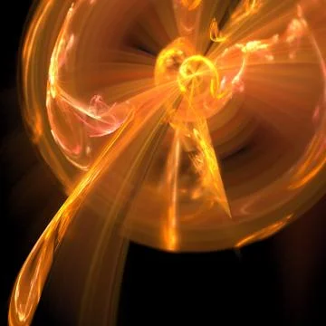 Abstract elegance background. Orange - black palette. Stock Illustration