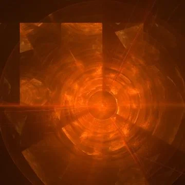 Abstract elegance background. Orange - black palette. Illustrazione stock