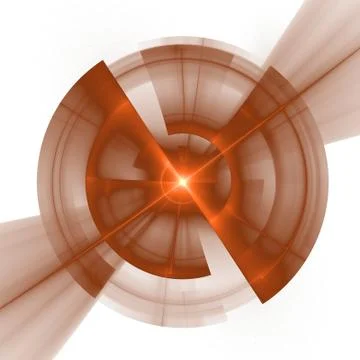 Abstract elegance background. Orange - white palette. Stock Illustration