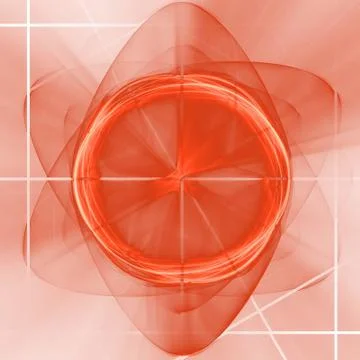 Abstract elegance background. Orange - white palette. Illustrazione stock